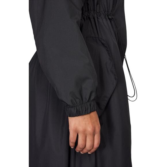 NWT Nike Sportswear Essential Black Trench Coat Women’s Size Small (FN2843-010) - Picture 7 of 15